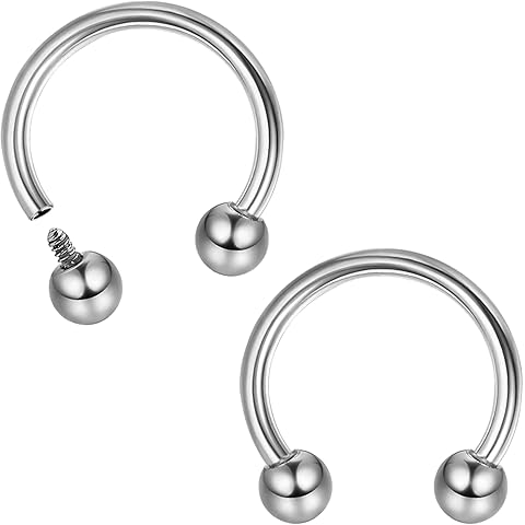 Horseshoe Septum Ring Nose Rings Hoop