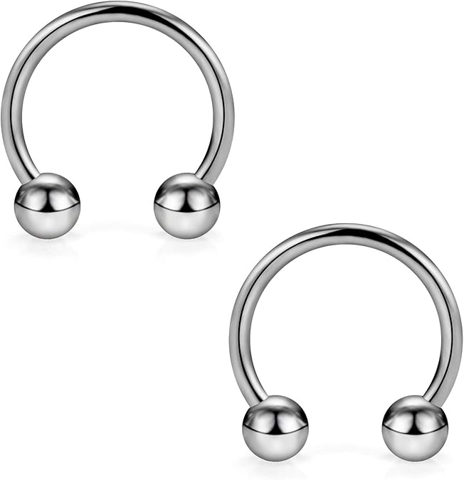 Horseshoe Septum Ring Nose Rings Hoop
